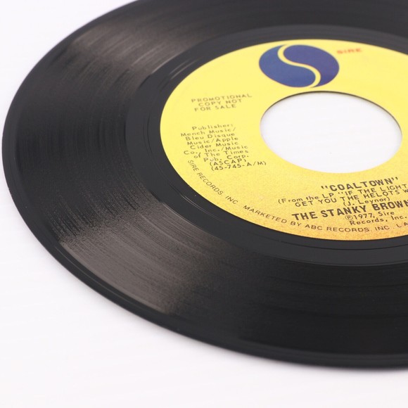 The Stanky Brown Group, Coaltown Promo Stereo/Mono 45 rpm 7" Vinyl Record SA-745 - Picture 8 of 8